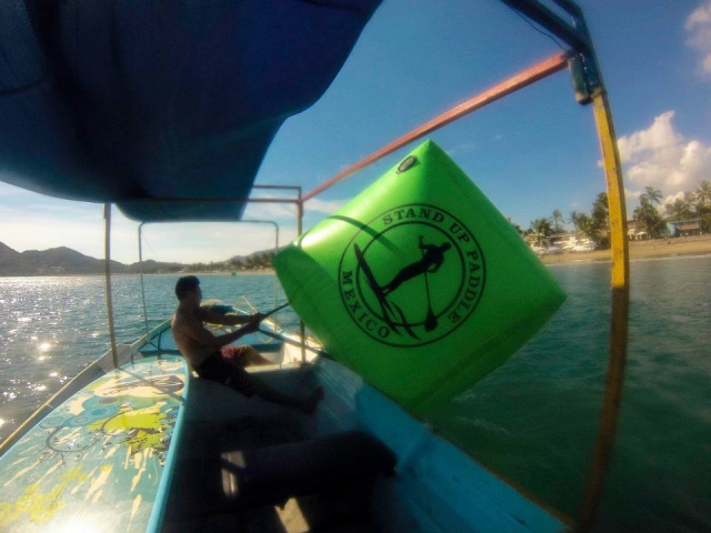 En el mar del Pacifico